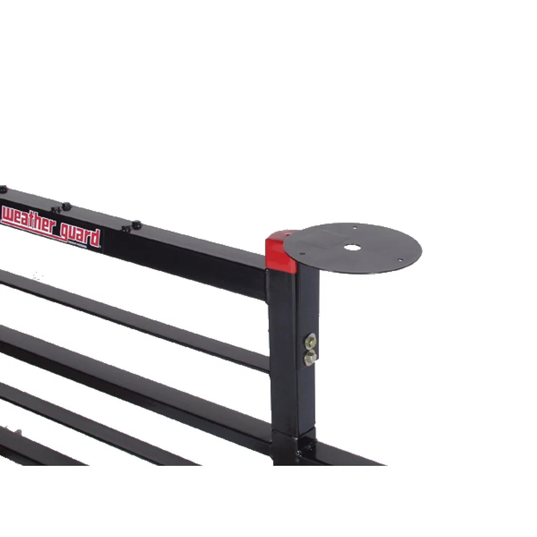 1919 – WEATHERGUARD Ladder Rack Light Mount, Bolt On 7-1/2 Inch Side Mount Round Black Single